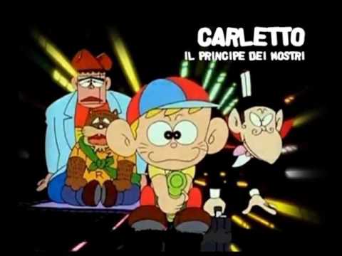 Che paura mi fà..!! - Carletto il principe dei mostri sigla completa.