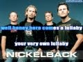 Nickelback - Lullaby - karaoke 