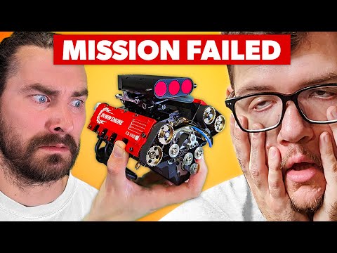 We Tried to Build the World’s Smallest V8