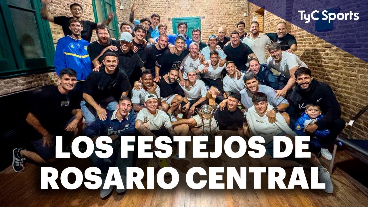 ROSARIO CENTRAL, CAMPEÓN DE LIGA, CELEBRÓ CON SU GENTE: "QUE LA CUENTEN COMO QUIERAN" 🟡🔵🏆