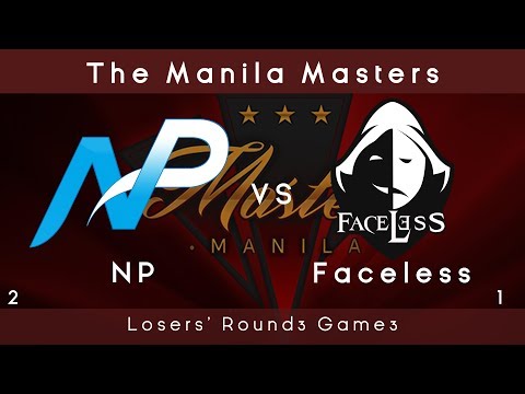 NP vs Faceless The Manila Masters dota2 Game3 Highlights