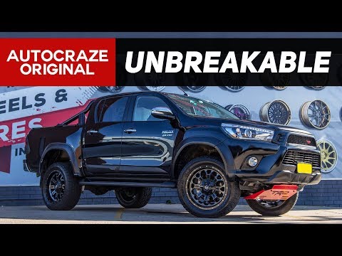 UNBREAKABLE // Toyota Hilux TRD Build - Fuel Crush Wheels, Toyo Tyres, 2" Lift Kit | AutoCraze