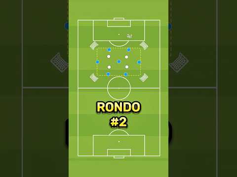 RONDO PRESIÓN TRAS PERDIDA | Ejercicio de alta intensidad para tu equipo 🔥 #futbol #shorts