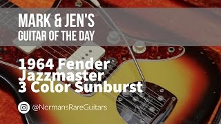 Video thumbnail for 1964 Fender Jazzmaster | Guitar of the Day by Normans Rare Guitars