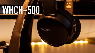 Video thumbnail for Sony WHCH500: Bluetooth on a budget by William Borruat