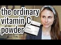 The Ordinary vitamin C  powder review| Dr Dray