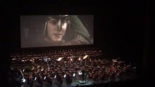 The Lord of the Rings Rohirrim Charge Scene Live in Concert Istanbul 13-04-2018