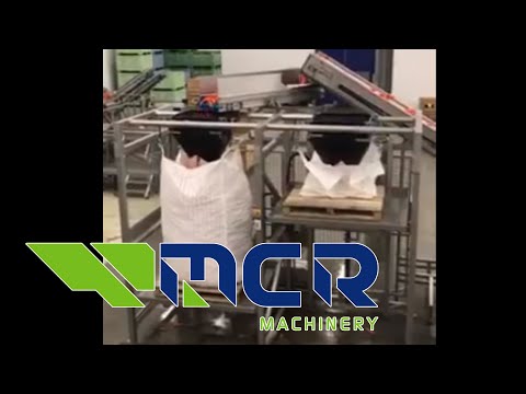 RVS Bigbag vuller van MCR Machinery in Marknesse (Flevoland)