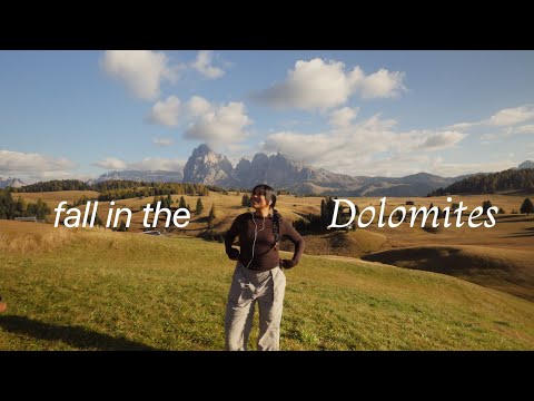 my autumn trip to the dolomites