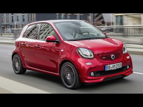 Smart BRABUS Forfour - Interior, Exterior and Drive