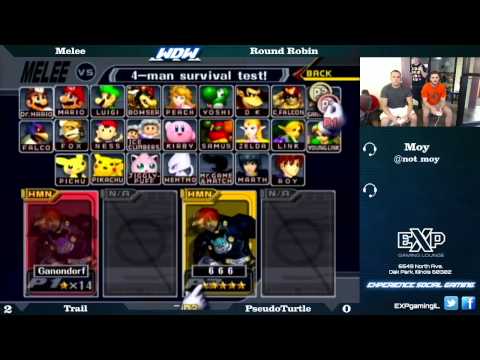 Melee Summer Ranbats Finals 8-8-15 Trail vs PseudoTurtle - Round Robin