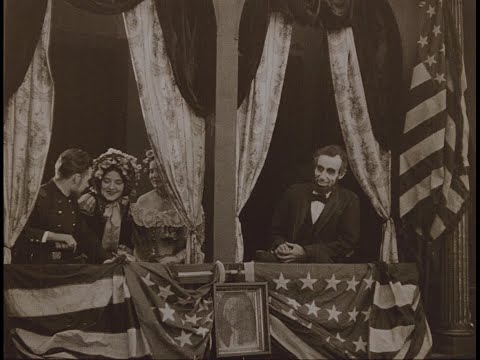 The Birth of a Nation (1915) | Abraham Lincoln's assassination (Restored in 1080p)