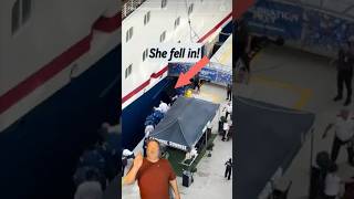 Give her a free cruise!  #cruisenews  #cruiseship #mscworldamerica