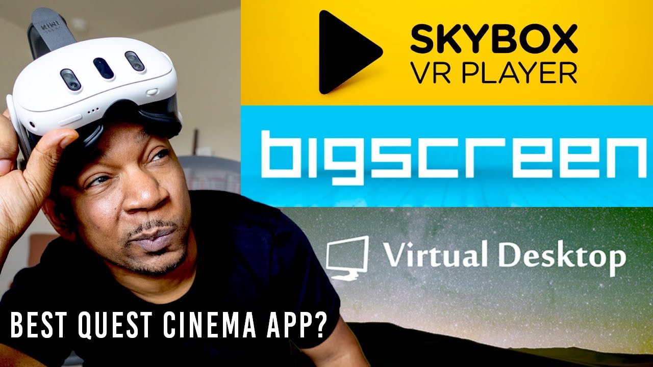 Best Quest 3 Cinema Experience? | Skybox VR vs Virtual Desktop vs Bigscreen Beta