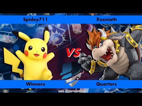 Projectile Pit - Spidey711 (Pikachu) vs Xozniath (Bowser) - Ultimate Singles - Winners Quarters
