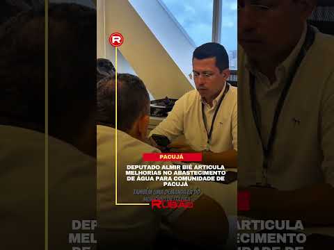 Almir Bié articula ampliação do abastecimento de água para Pacujá