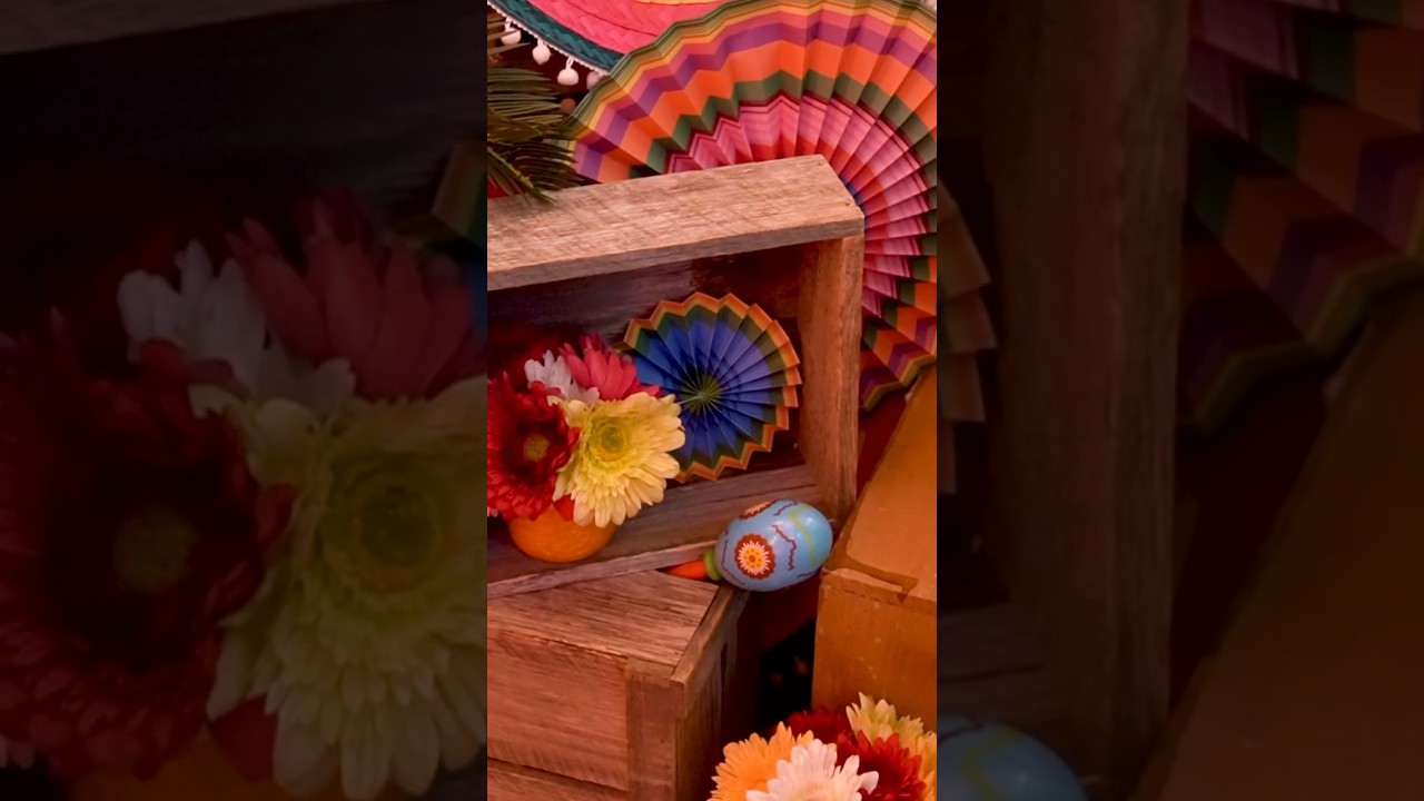 BTS Decorating a Mexican Fiesta-inspired party! #partytheme #decoration #eventtheme #partyideas