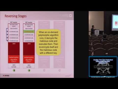 309 Creating Your Own Customized Metamorphic Algorithm Raul Alvarez