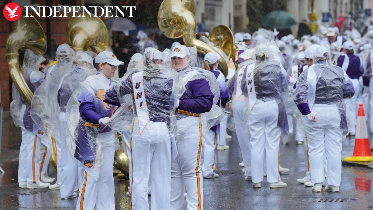 London's New Year's Day parade takes place across capital