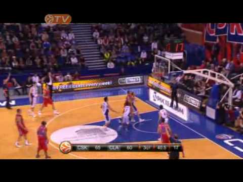 Euroleague 2010 - Week 10 - CSKA Moscow 84 x 83 Caja Laboral (14/01/2010)