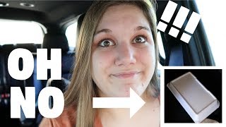 We found rotten food in our car!