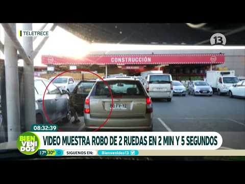 Video muestra robo a auto en sólo 2 minutos | Bienvenidos