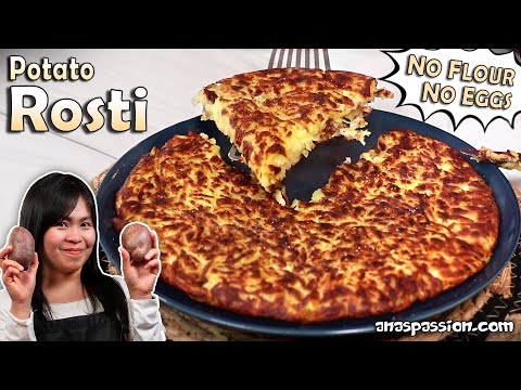 2-Ingredient Swiss Crispy Rosti | Napakadali at Napakasarap