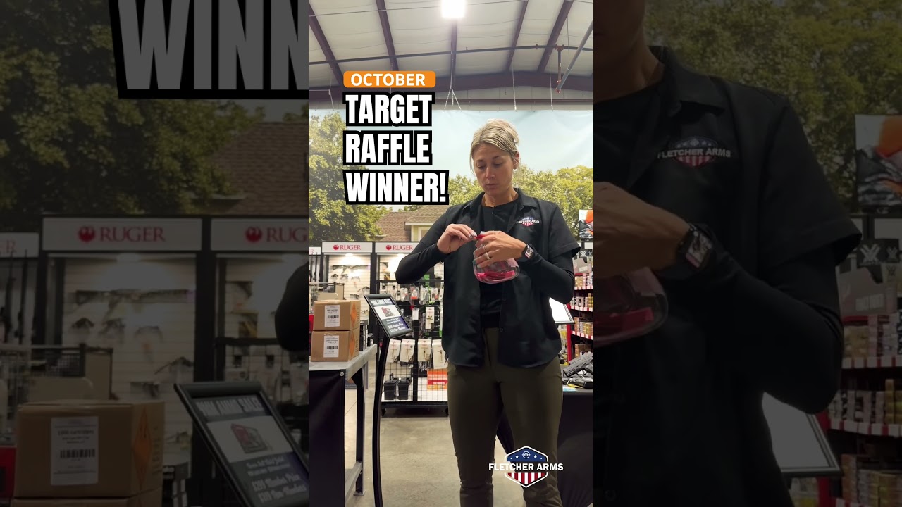 October S&W Target Raffle Winner