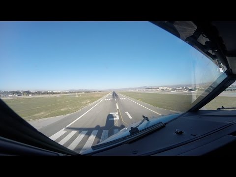 Approach and Landing runway 31 Malaga Airport (AGP LEMG)