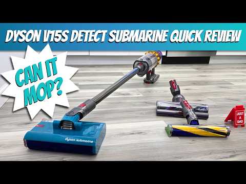 Dyson V15s Detect Submarine Wet Dry Vacuum Quick REVIEW