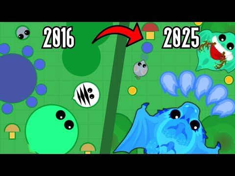 EVOLUTION of MOPE.IO (ALL UPDATES from 2016 - 2025)