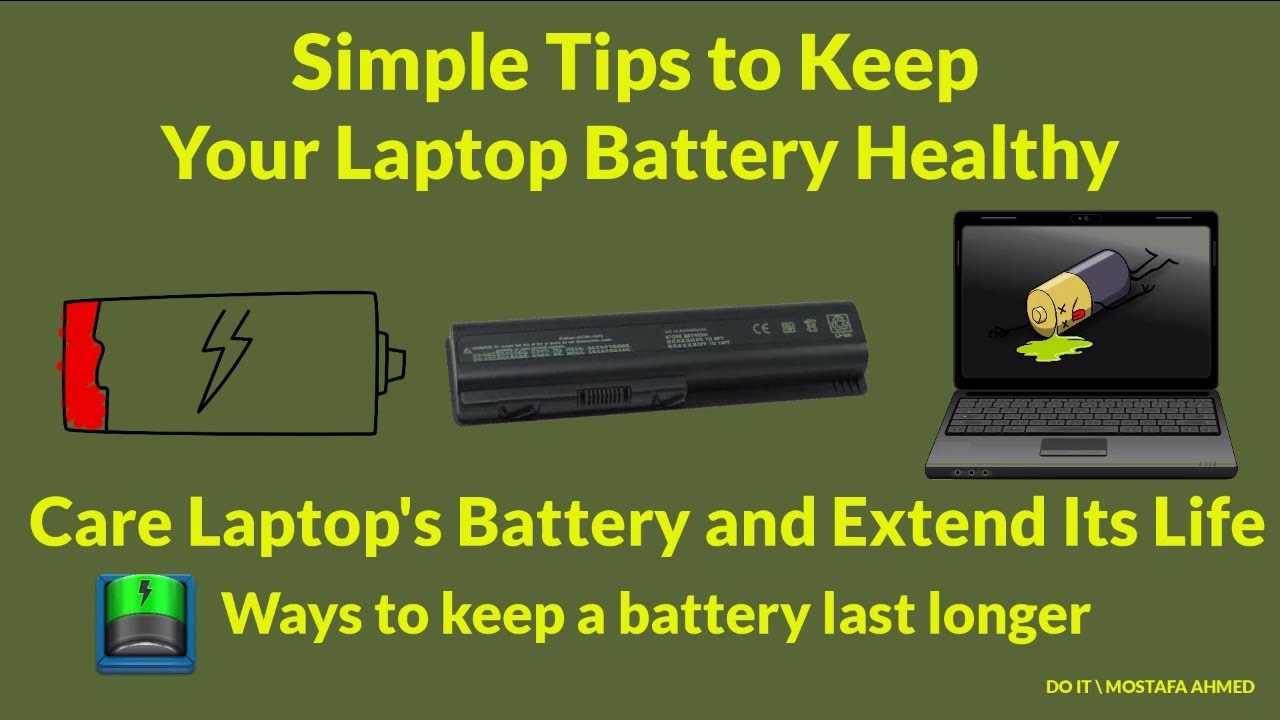 How to Care Laptop's Battery