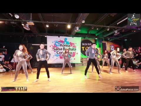 Salsoul dancers show 2017 Korea salsa & Bachata congress Main Party@TOP