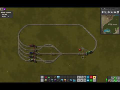 Factorio Train sequencer