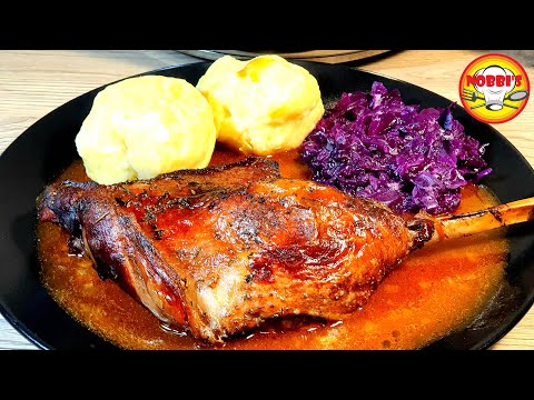 Gänsekeule aus dem Backofen! Einfach und gelingt immer