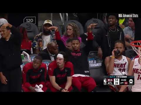 Andrew Wiggins Highlights vs Atlanta Hawks | 2025 Play-In Tournament