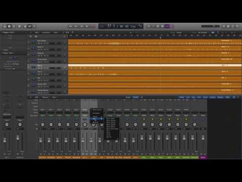 Creating A Drum Bus Logic Pro X