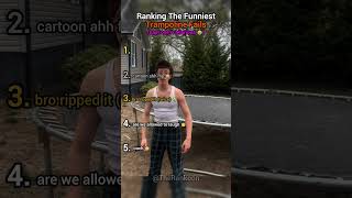 Ranking Funniest Trampoline Fails