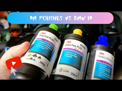 Polishing a BMW i3, with 3M products