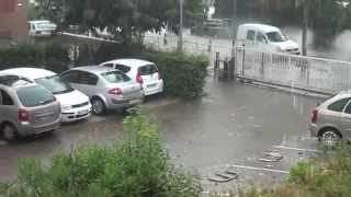 preview picture of video 'Innondations, orage, 19 Septembre - Hyères, Var [HD 1080p]'