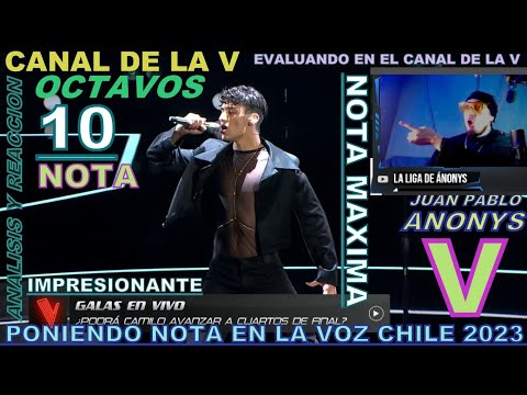 NOTA Octavos: Camilo Peralta y el PRIMER 10 del Canal "Feeling good" | The Voice Chile 2023 'SUBLIME