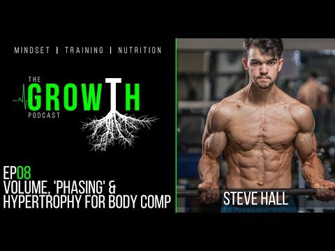 The Growth Podcast EP08 | Volume, Phasing & Hypertrophy for Body Comp Gains with Steve Hall