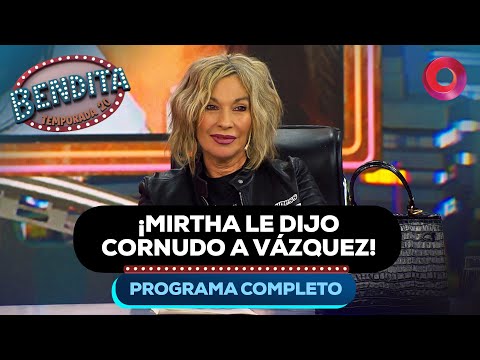 ¡Mirtha le dijo cornudo a Vázquez! | #Bendita Completo 25/08 - El nueve
