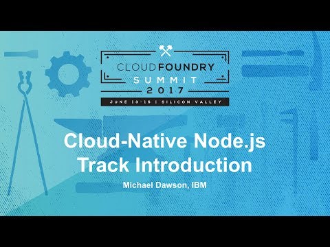 Cloud-Native Node.js Track Introduction