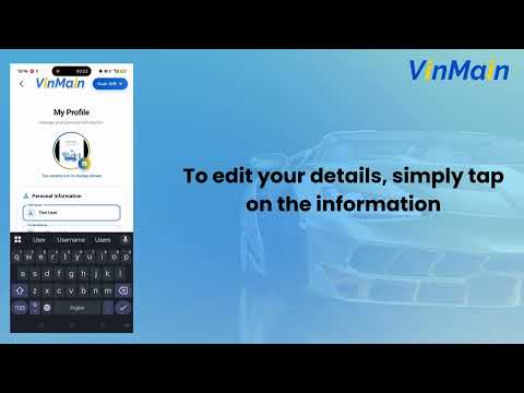 How to View & Update Your Profile in App.