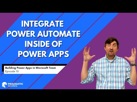 Integrate Power Automate Inside of Power Apps
