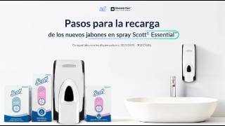 Video de Jabón en spray Scott® Antibacterial 400 ml