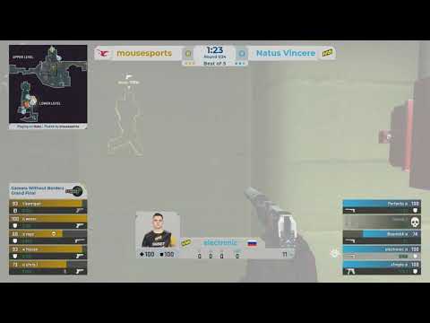 s1mple - 4 CZ75A HS kills vs Mousesports