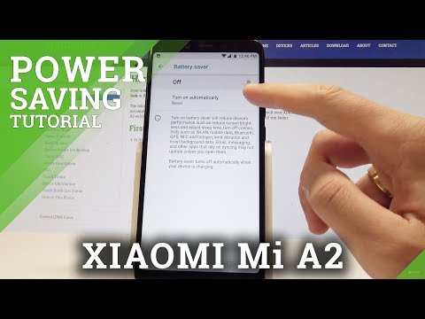 How to Turn On Low Power Mode XIAOMI Mi A2 - Switch On Battery Saver