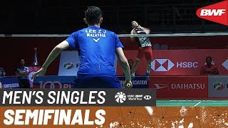 SF | MS | Kento MOMOTA (JPN) [1] vs. LEE Zii Jia (MAS) | BWF 2020